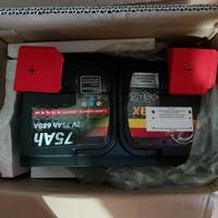 batteria auto 75 ampere 