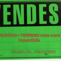 TERRENO E RUSTICO vista mare_ r.ibass.o_a.ffar.e