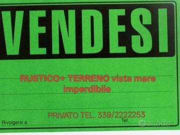 TERRENO E RUSTICO vista mare_ r.ibass.o_a.ffar.e
