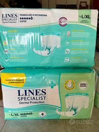 Pannoloni Lines Specialist Derma Protection L/XL