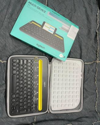Tastiera bluetooth Logitech con custodia