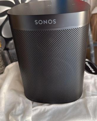 Sonos one Nero - Pari al NUOVO (2 mesi di vita)