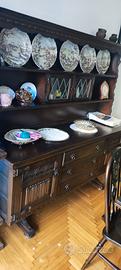 credenza piattaia antica
