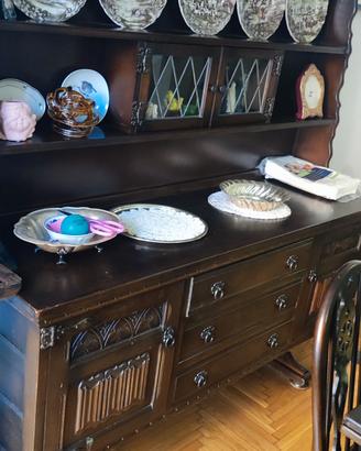 credenza piattaia antica