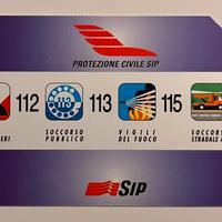 Scheda telefonica rara