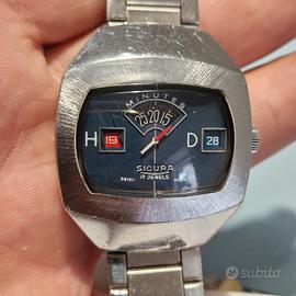 Orologio vintage Sicura Saltarelllo Breitling 