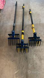 Aste complete di pettini per raccolta olive