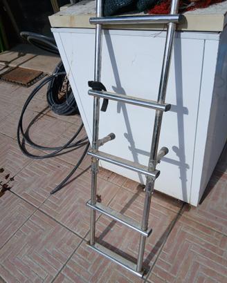 Scaletta acciaio inox