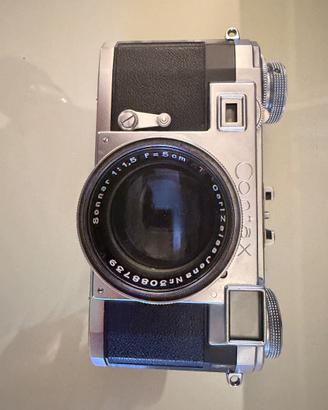 Contax IIA con ottiche