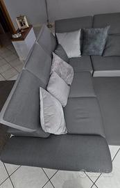 Divano angolare letto