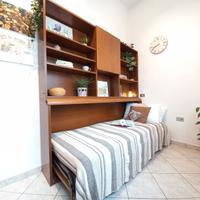 Letto singolo libreria 