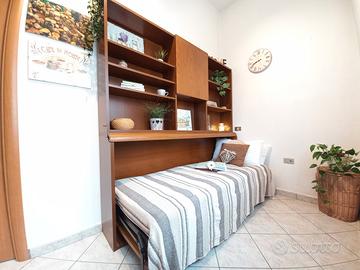 Letto singolo libreria 