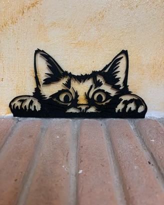 Decorazione Muro Gatto -Stampa 3D