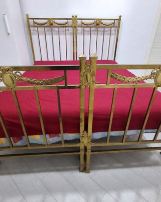 letto ottone