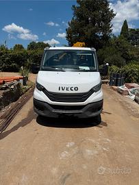 IVECO DAILY 35-160 ribaltabile e gru