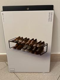 Yamazaki Home - Scarpiera Estensibile Nera - NUOVA