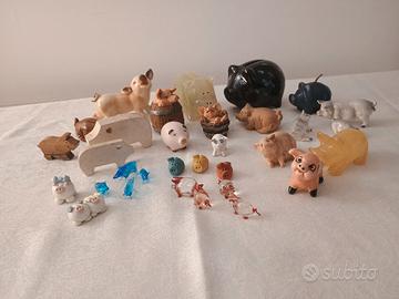 Lotto vintage, Collezione di porcellini