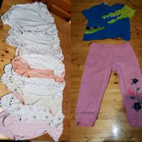 Lotto body+vestiti per bambini 30-36 mesi