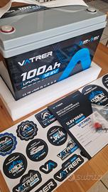 Batteria Litio Vatrer 100Ah NUOVA IMBALLATA 