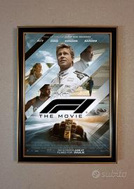 quadro poster film Brad Pitt f1 