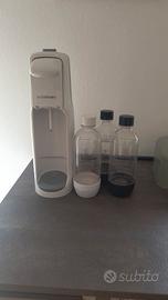gasatore acqua kit con tre bottiglie 