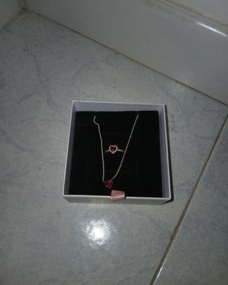 collana e anello pandora 