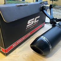 Silenziatore per BMW xr 1000