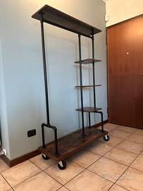 Appendiabiti / Mobile ingresso stile industriale