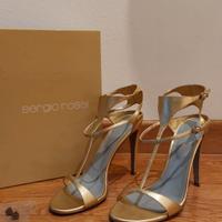 Sandali SERGIO ROSSI - oro metallizzato