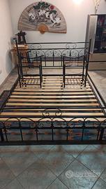 letto in ferro battuto 