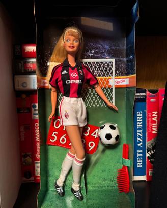 BARBIE A.C. MILAN MATTEL 24834 - EDIZIONE LIMITATA