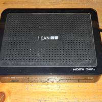 Decoder digitale terrestre i-Can 3900T2 HDMI SCART