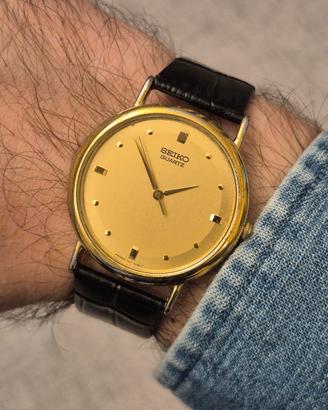 Seiko Gold "Sunburst" 1992 - Ref. 7N01-8A10