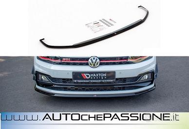 Splitter/Spoiler anteriore V3 per VW POLO MK6 GTI 