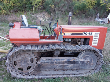 Trattore cingolato fiat 70 65