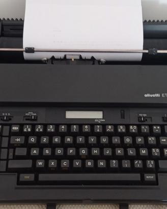 Macchina da scrivere elettronica Olivetti ET Compa