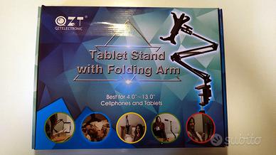 Supporto smartphone tablet iPad braccio regolabile