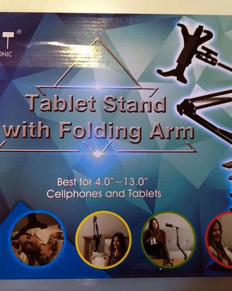 Supporto smartphone tablet iPad braccio regolabile