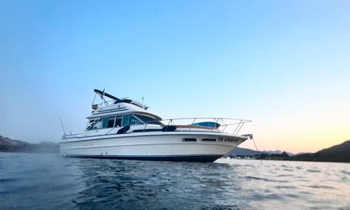 Barca Sea Ray 34 Sedan Bridge con Fly