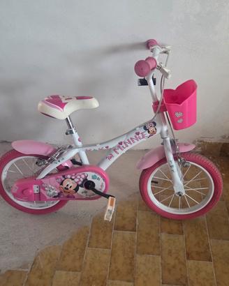 bicicletta Minnie per bambina