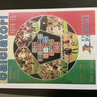 Set calciatori panini 1974-1975 completo