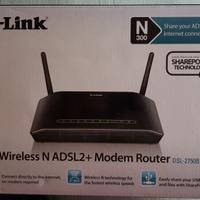 Modem D-Link DSL-2750B Wireless N - N300