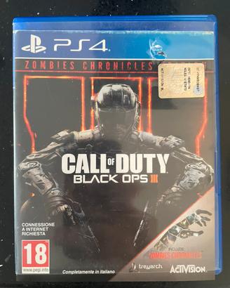 Call of duty III 3 zombie’s chronicles