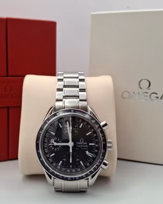 Omega Speedmaster reduced triple date