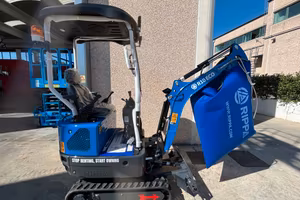 MINI ESCAVATORE RIPPA R10 MOTORE KUBOTA