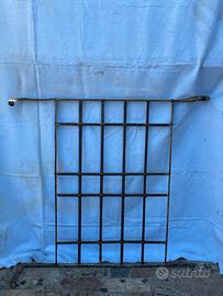 grata d'epoca in ferro forgiato