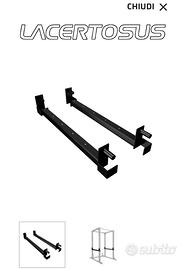 Coppia di safety bar originali Lacertosus