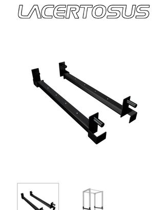 Coppia di safety bar originali Lacertosus