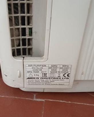 Purificatori d'aria Daikin