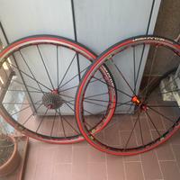 Ruote mavic slrs sis ergal raggi in carbonio